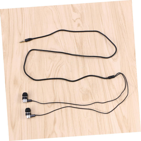 OSALADI Cloth Line Earphones, On-ear Headphones, Corded Bass Headphones, Over-ear Headphones - Heavy Bass