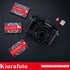 Kiorafoto KHD-MSD10 Portable Slim Credit Card Size Memory Card Case, 10 Slots for TF MSD Microsd Cards