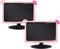 Hoteam 2 Pcs 17''-24'' Kawaii Computer Monitor Cover with Cat Ear Furry