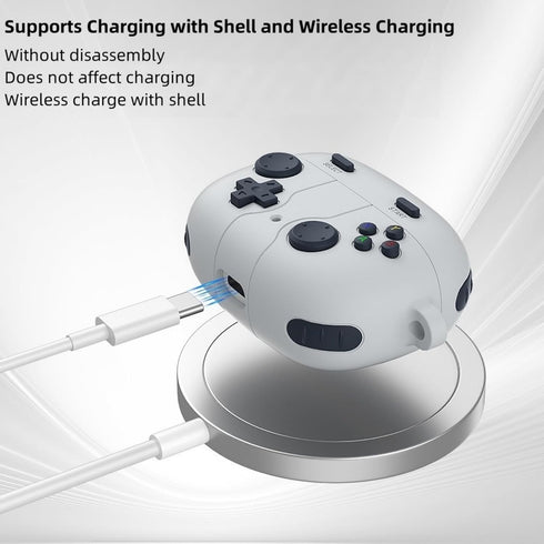 Silicone Case Compatible with JBL Vibe 200TWS/Vibe Beam, Cute Game Soft Protective Cover with Keychain for Wireless