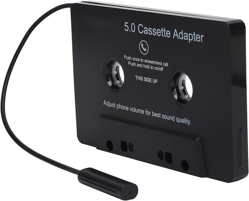 SUNGOOYUE Bluetooth Car Audio Cassette Adapter, ABS Plastic Bluetooth 5.0 Tape Player Aux Adapter for MP3 Player