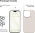 GONEZ iPhone 15 Pro Max Case - Liquid Silicone, Magsafe Compatible, 2X Camera & Screen Protectors, Soft Anti-Scratch