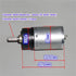 AYEXNSW 5V-12V 310RPM 370 1Pcs DC Mini Full Metal Gear Motor Slow Speed Large Torque Mini Gearbox Reduction Motor DIY