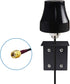 eifagur 2.4GHz 5GHz 5.8GHz 5dBi Waterproof Dual Band WiFi Mini Omni-Directional Wall Mount Outdoor RP-SMA Male Antenna