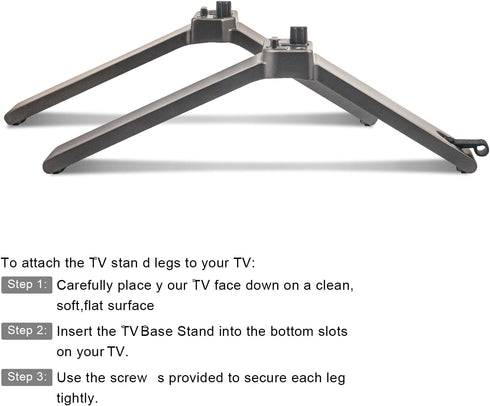 AIDITIYMI 2087L 2087R 50C350U 50C350KU 55C350LU 50C350LU 50 55 Inch C350 4K TV Base Stand, TV Stand Legs Replacement