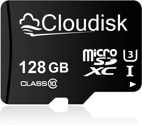Micro SD Card 128GB Flash Memory Card, Micro SDXC C10, A2, U3, UHS-I (128 GB)