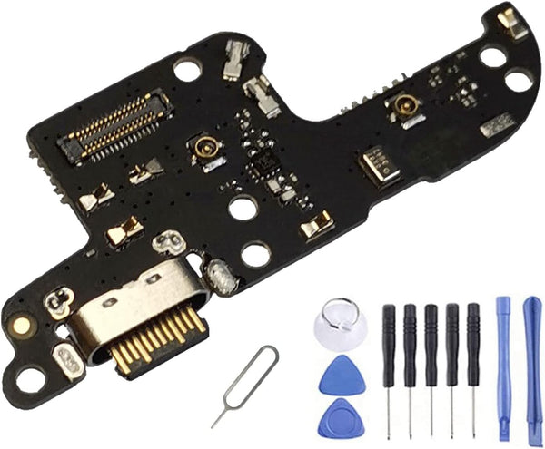 XT2093 Charger Flex Cable Board Connector Replacement for Motorola Moto G Play 2021 XT2093 6.5 Inch with Tools