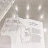 Casechics iPhone Xs Max Case: Cute 3D Crystal Bow Tie, Soft Shockproof Cover with Heart Wristband Strap (White)
