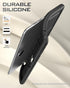 Poetic TurtleSkin Case for OnePlus Pad 2, 12.1 inch (2024), Heavy Duty Shockproof Rugged Silicone Cover, Black