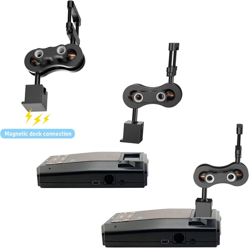 Radar Detector Mount, Aluminum Rearview Mirror Rod Radar Bracket for Escort Max360c, Max 3, X IXc, Redline EX