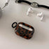 aaknhen 3rd Generation(2025) 3,Tortoise) Leopard Cheetah Print Case for AirPods Pro with Keychain Tortoiseshell Animal
