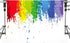 MEETSIOY Paint Splash Party Backdrop - Colorful Abstract Oil Painting Photography Background 5x3ft