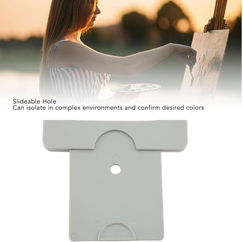 Tomedny Painting View Finder, Portable Color Isolation View Catcher with Sliding Mechanism for Artists, Photographers