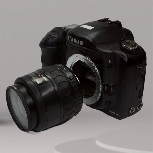 Lens Mount Adapter Manual Focus, Compatible with Pentax K Mount Lens to Canon EOS EF-Mount Camera Body