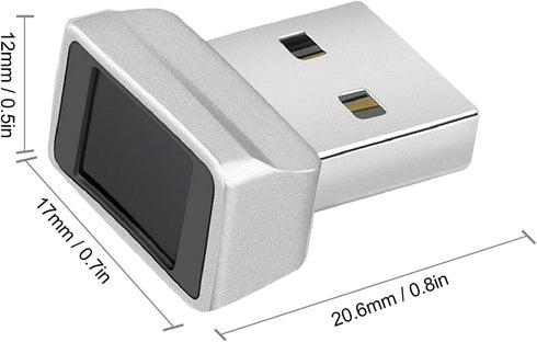 7 8 10 360 0.5STouch Yoidesu Mini USB Fingerprint Reader for Fingerprint Scanner Scanner PC Dongle Fingerprint Sensor