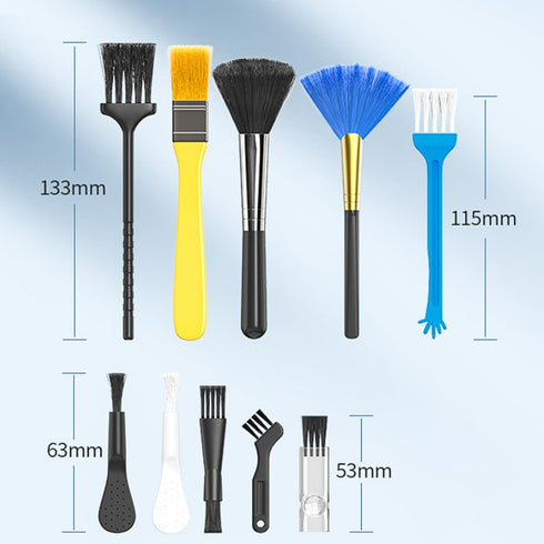Keyboard Brush, Small Cleaning Brush, Portable Nylon Anti-Static Brush for Computer Keyboard, Laptop, Sewing Machine,