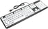 Luqeeg Large Print Computer Keyboard, USB Wired 104 Keys Black White High Contrast Keyboard for Low Vision Users