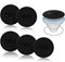 volport 6pcs Mount Metal Plates Replacement for Magnetic Phone Car Mount, 3M Strong MagicPlate Adhesive Round Disc