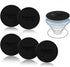 volport 6pcs Mount Metal Plates Replacement for Magnetic Phone Car Mount, 3M Strong MagicPlate Adhesive Round Disc