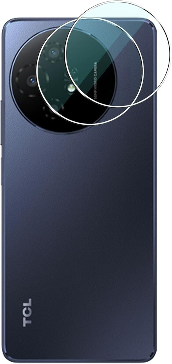 2 Pack DAMONDY Camera Lens Protector for TCL 50 XL 5G, 2.5D Arc Edges, Scratch Resistant, Tempered Glass Film