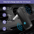 Aux Bluetooth Adapter for Car, 2 in 1 Bluetooth 5.0 Transmitter Receiver for Hands-Free Call, 3.5mm AUX for Home Stereo