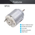 5Pcs 1.5-6V 5000-20000RPM Fielect DC Motor Micro Motor Mini Motor Electric Motor Round Shaft for RC Boat DIY Car Toys