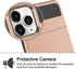 Vofolen Case for iPhone 11 Pro Max - Wallet with Credit Card Holder Slot, Dual Layer Hybrid Bumper Armor, Rose Gold