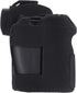 Easy Hood Case for Canon EOS R Digital Camera, Black Anti-Scratch Soft Silicone Rubber Protective Cover Skin