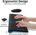 Wireless Keyboard and Mouse Combo, Silent Full-Size Computer Keyboard with Calculator Button, 2400 DPI Mouse, Slim USB