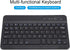Zyyini Bluetooth Keyboard, 7inch Keyboard for Tablet, Mobile Phone, PC, Compatible with Windows, Android, iOS