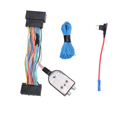 CADUFUELLY 2011-2018 Factory Radio Add a Subwoofer Amplifier Wire Harness Replacement for Ford Factory Radio