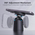 MiiKARE Dual Magnetic Phone Holder for Magsafe, Universal Gym Essentials Phone Mount, 360 Degree Adjustable Cell Phone