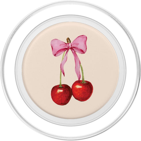 PopSockets PopGrip for MagSafe - Cherry Pink Bow Coquette Soft Girl Aesthetic