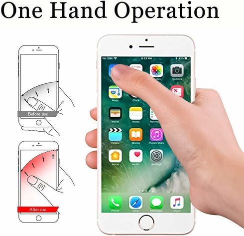 Nsotts (6 Pack) Collapsible Cell Phone Grip for Smartphones,Expanding Cellphone Holder for Phone - Flower