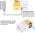 Portable Video Projector, 1080P Full HD Mini Home Theater Projector, 30,000 Hrs LED Lamp Life, Compatible with HDMI/VGA