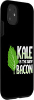 Kale Vegetarian Vegan Vegetables Veganism 11 Kale Vegan Vegetarian Healthy Vegetables Lover Case for iPhone