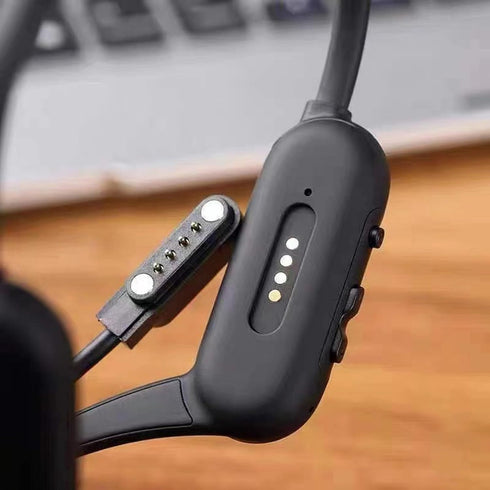 Replacement Magnetic Charging Cable for Bone Conduction Headphones, USB Charger Cord for 4-pin Interface Smartbands.