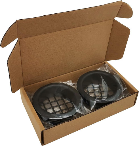 Speaker Cabinet Port Tubes for PA/DJ Speaker Cabinets, 2" Diameter, 1" Length, 2Pack