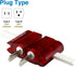 ROAD WARRIOR International Travel Plug Adapter, Europe/UK/Australia/USA/India/China, Does Not Convert Voltage, Slim