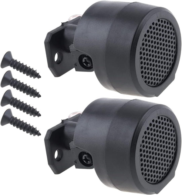 2pcs TP-006A Mini Dome Tweeter Speakers, 12V 500W High Efficiency Car Stereo Speakers for Car Audio System Accessories