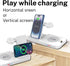 Wireless Charger, 4 in 1 Charging Station, Fast Stand for iPhone 15/14/13/12/11 Pro Max XR/XS 8 Plus, for Apple Watch