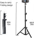 Projector Tripod Stand, Portable Tripod Mount Floor Stand 17" to 39", Folding Floor Tripod Stand, Outdoor Stand for Small Projector,Camera, Webcam