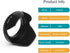 52mm Lens Hood,Universal Tulip Flower Lens Hood Sun Shade with Centre Pinch Lens Cap for Canon Nikon Sony Pentax Olympus Fuji Camera