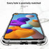 Samsung Galaxy A21S TPU Protective Cover, Transparent Soft Four Corners Case