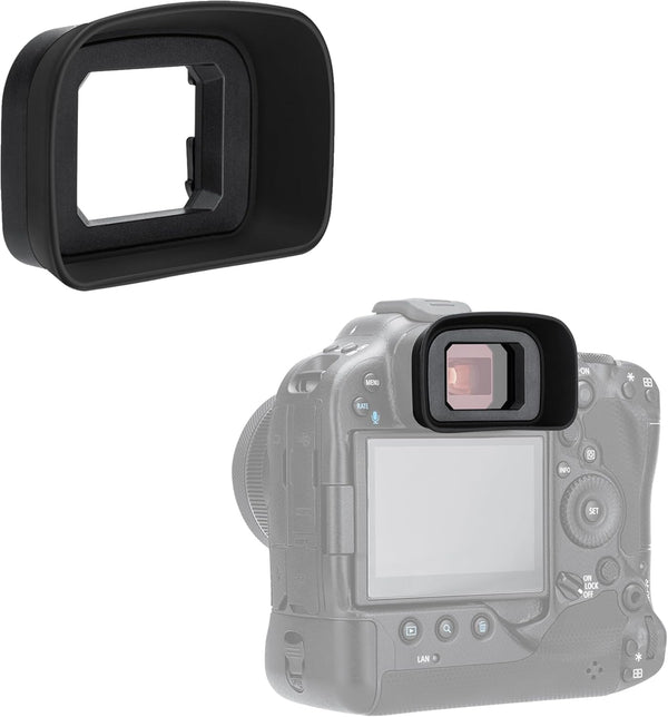 EOS R3 Eye Cup Eyecup, Extended Long Soft Eyecup for Canon R3 Mirrorless Camera, Comfortable for Eyeglass Wearers