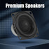 Shutao 4Pcs 2 Inch 10W 4 53MM Audio Speaker Driver Full Range Ohm Bluetooth Speaker Bass Loudspeaker for Repair