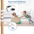 HelloBaby Flexible Baby Camera Mount Monitor Stand Baby Monitor Holder Attaches to Crib Cot Shelves or Furniture