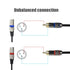 Dual RCA Male to Dual XLR Male Cable Adapter - 10 Feet Unbalanced L/R RCA to XLR Phono Plug Cable