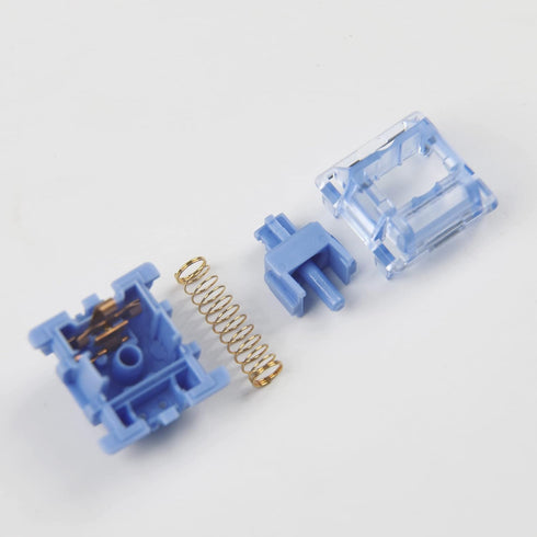 Gateron China Joy Switch Mechanical Keyboard, Custom 45gf 50gf Pom Series 5 Pin Purple Blue CJ Translucent Switch (70