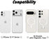 Svanove Magnetic Phone Grip Compatible with Magsafe Phone Grip Holder, Collapsible Cheetah Print Mag Safe Cellphone